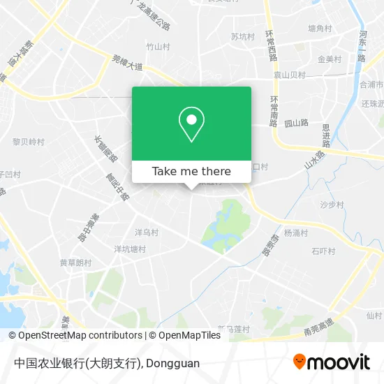 中国农业银行(大朗支行) map