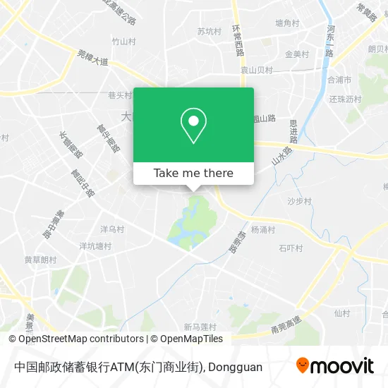 中国邮政储蓄银行ATM(东门商业街) map
