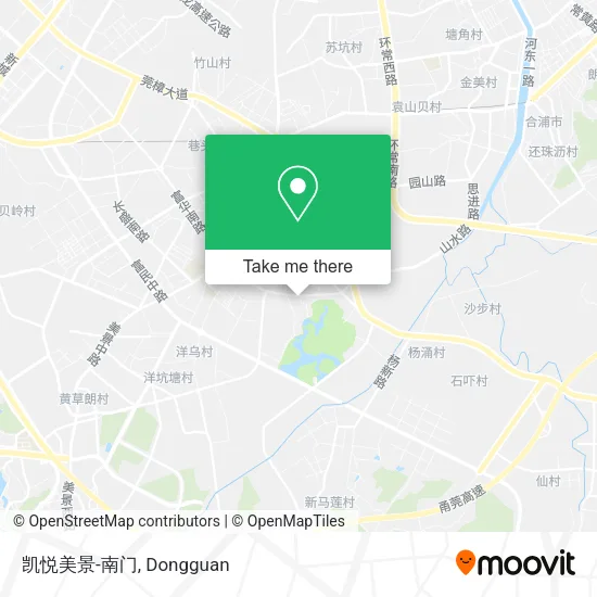 凯悦美景-南门 map
