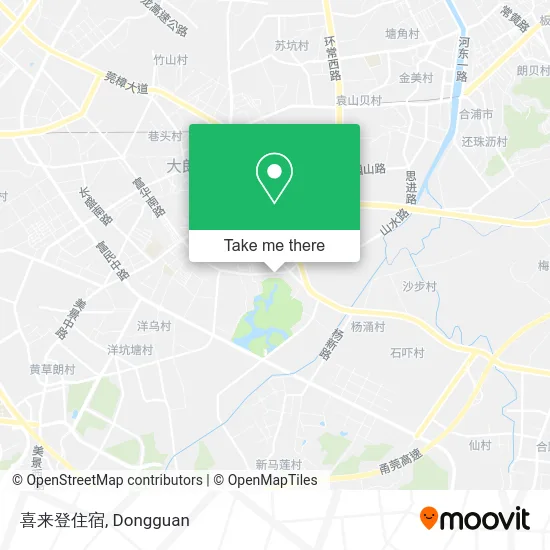 喜来登住宿 map