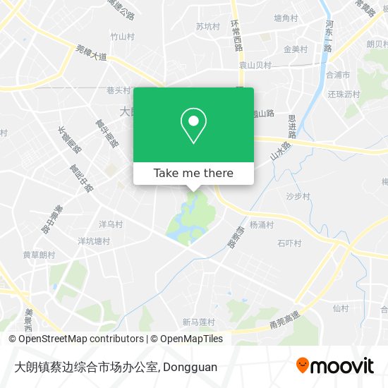 大朗镇蔡边综合市场办公室 map