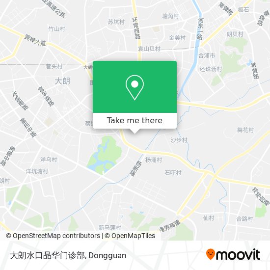 大朗水口晶华门诊部 map