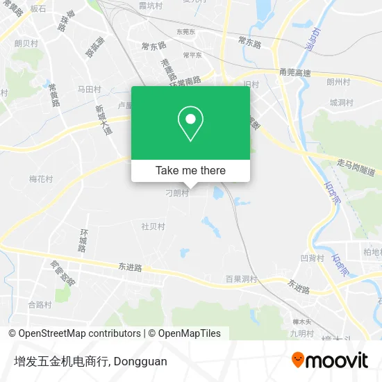 增发五金机电商行 map