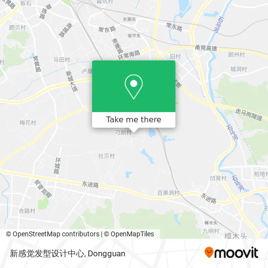 新感觉发型设计中心 map