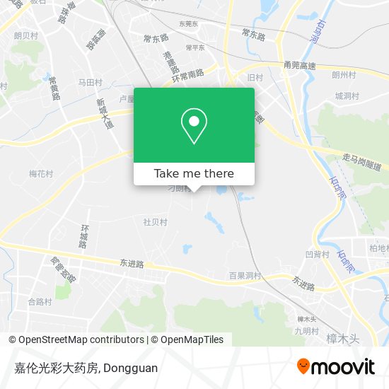 嘉伦光彩大药房 map