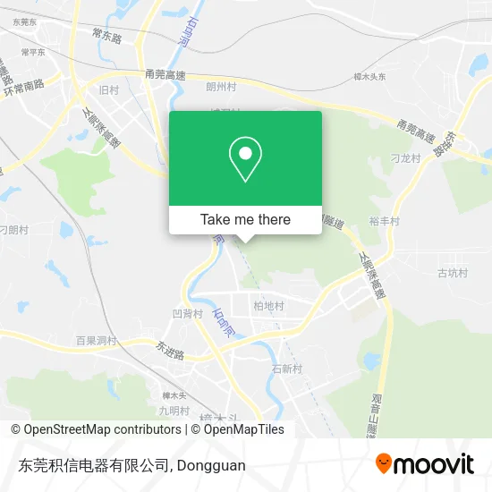 东莞积信电器有限公司 map