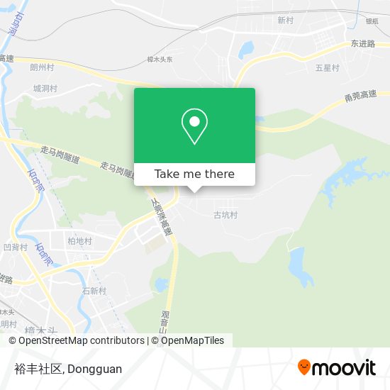 裕丰社区 map