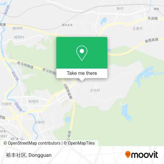 裕丰社区 map
