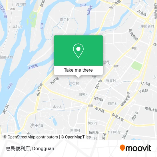 惠民便利店 map