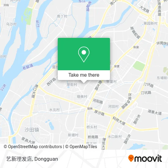 艺新理发店 map