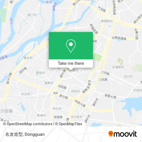 名发造型 map