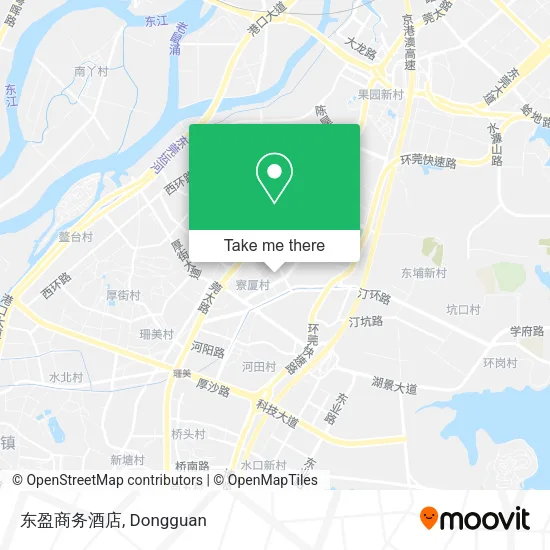 东盈商务酒店 map