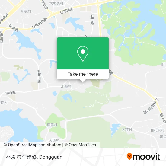 益发汽车维修 map