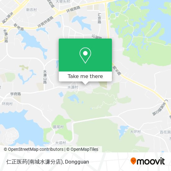 仁正医药(南城水濂分店) map