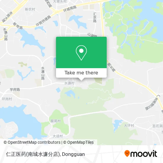 仁正医药(南城水濂分店) map