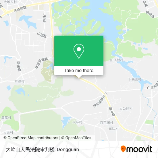 大岭山人民法院审判楼 map
