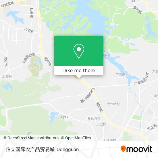 信立国际农产品贸易城 map