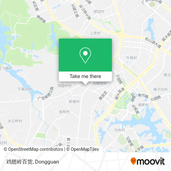鸡翅岭百货 map