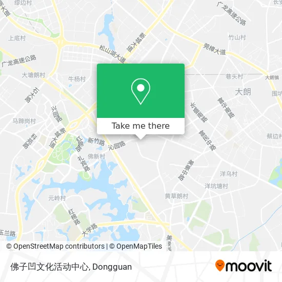 佛子凹文化活动中心 map