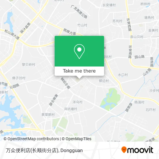 万众便利店(长顺街分店) map