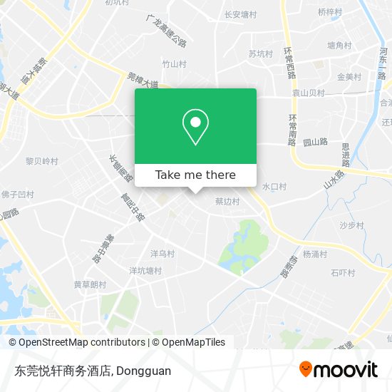 东莞悦轩商务酒店 map