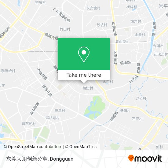 东莞大朗创新公寓 map