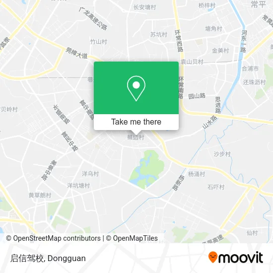 启信驾校 map