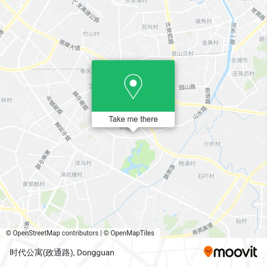 时代公寓(政通路) map