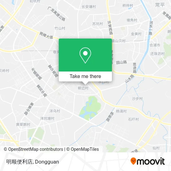 明顺便利店 map