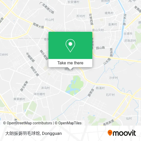 大朗振扬羽毛球馆 map