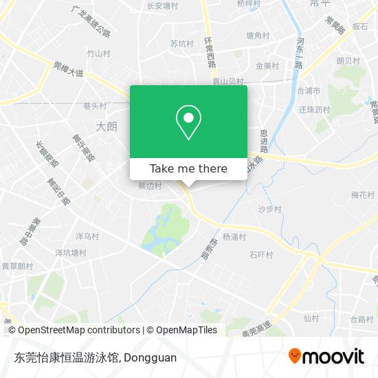 东莞怡康恒温游泳馆 map