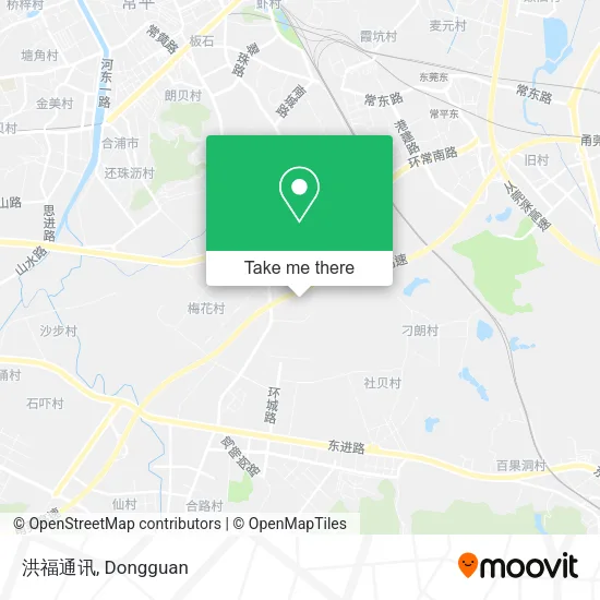 洪福通讯 map