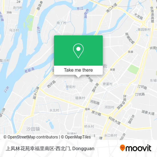 上凤林花苑幸福里南区-西北门 map