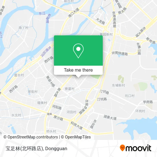 宝足林(北环路店) map