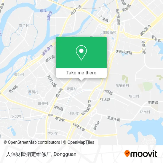 人保财险指定维修厂 map