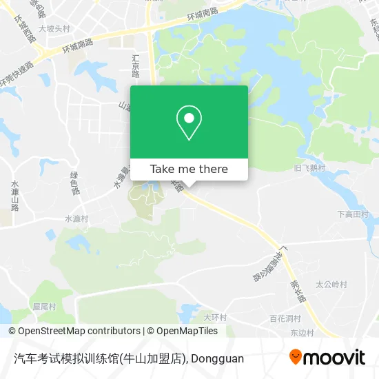 汽车考试模拟训练馆(牛山加盟店) map