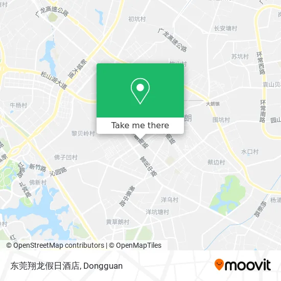东莞翔龙假日酒店 map