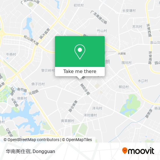 华南阁住宿 map
