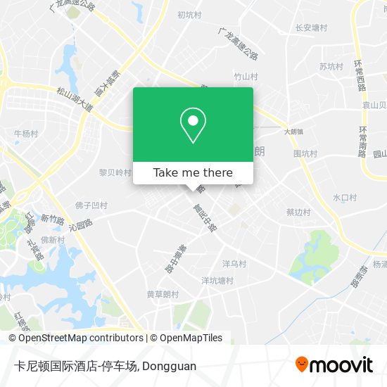 卡尼顿国际酒店-停车场 map