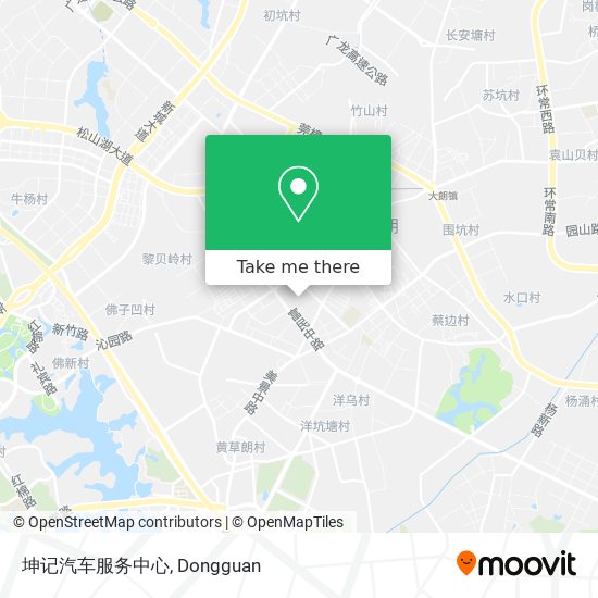 坤记汽车服务中心 map