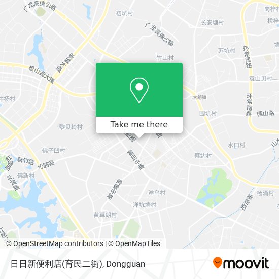 日日新便利店(育民二街) map