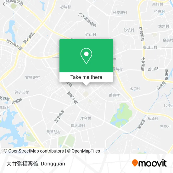 大竹聚福宾馆 map
