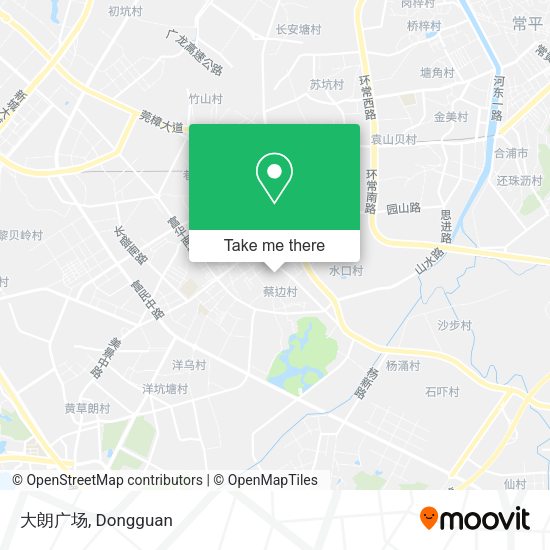 大朗广场 map