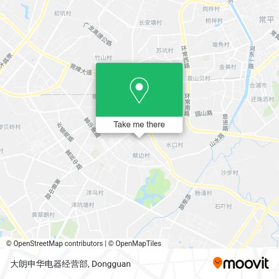 大朗申华电器经营部 map