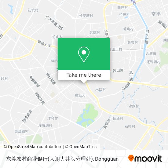 东莞农村商业银行(大朗大井头分理处) map