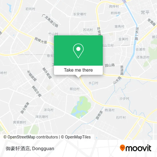 御豪轩酒店 map