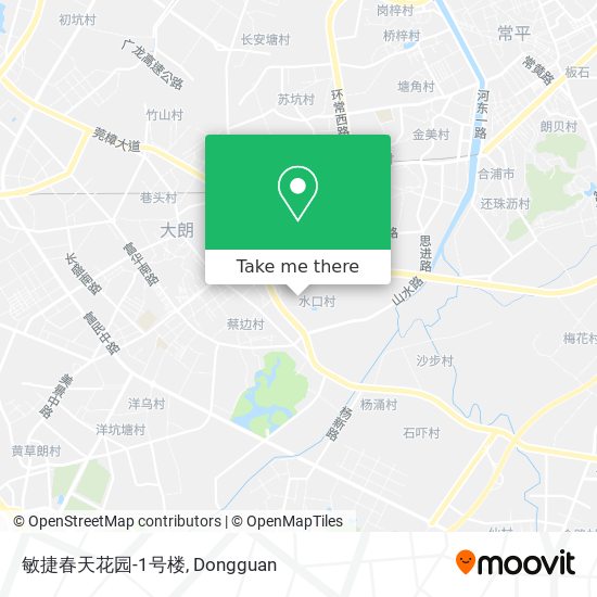 敏捷春天花园-1号楼 map