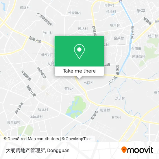 大朗房地产管理所 map