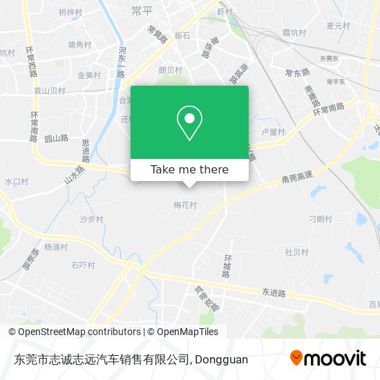 东莞市志诚志远汽车销售有限公司 map