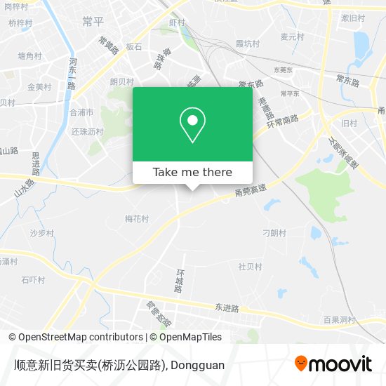 顺意新旧货买卖(桥沥公园路) map